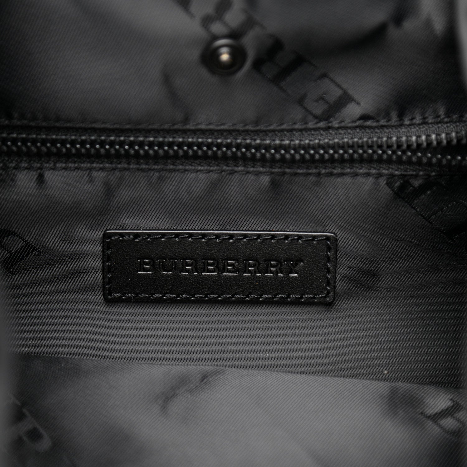 Burberry Technical Nylon Large Rucksack Backpack Black 6 of 9