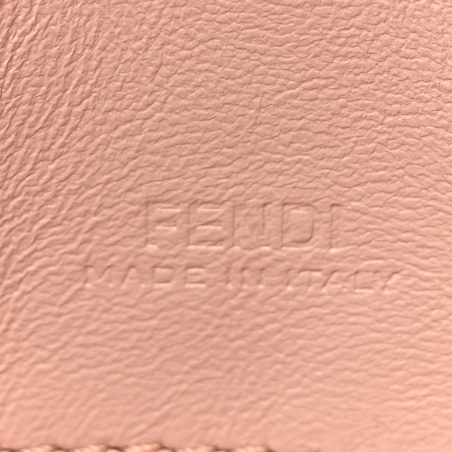 Canvas Vitello King FF Multicolor Embroidered Nano Baguette Charm Rosa Quarzo Bloody Mary Multicolor