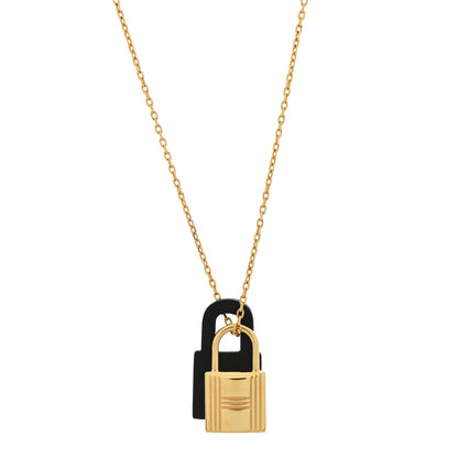 Hermes Swift O'Kelly Pendant Necklace Black 4 of 7