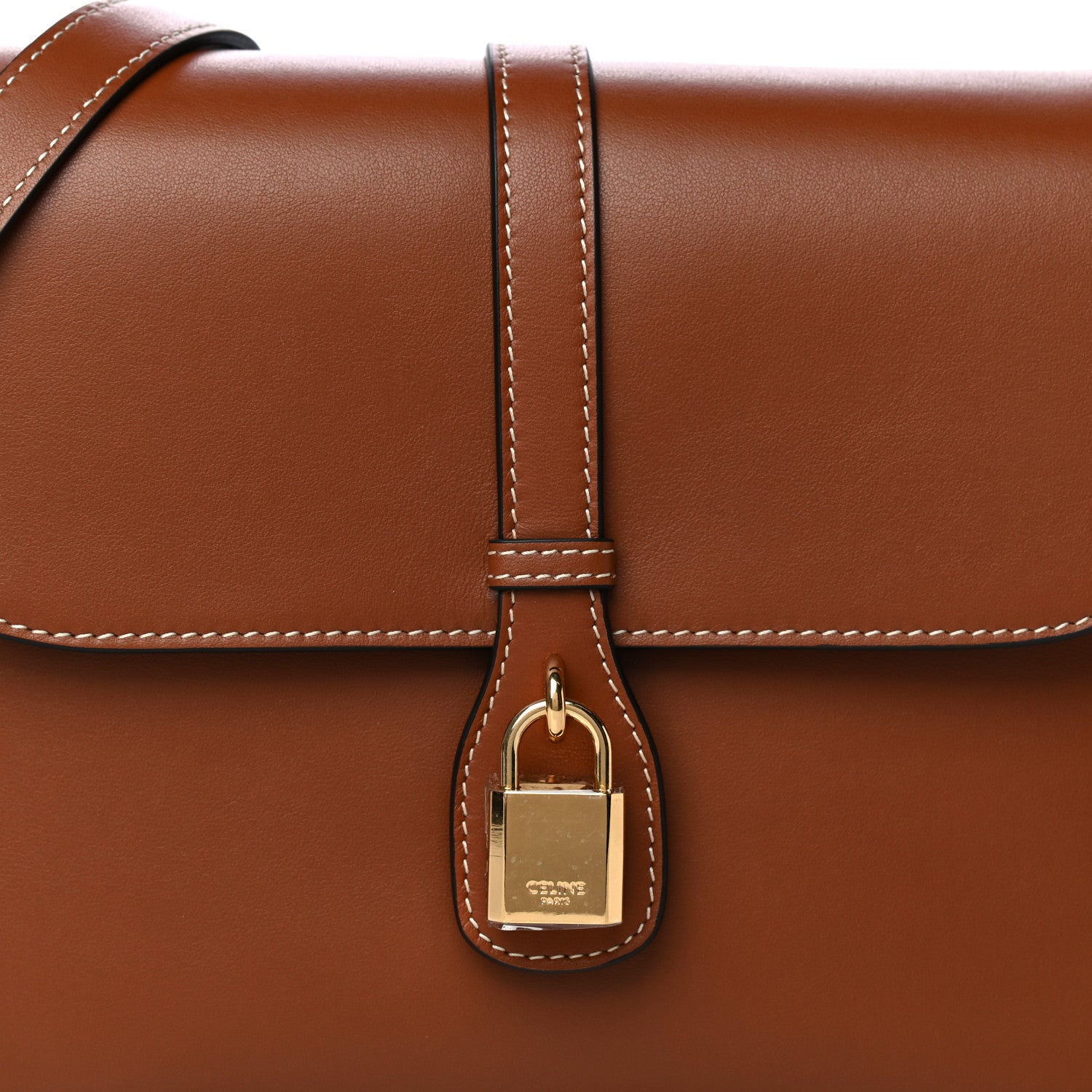 Celine Smooth Calfskin Medium Tabou Tan 7 of 10