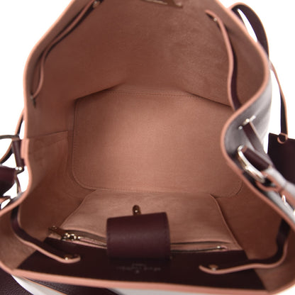 Louis Vuitton Calfskin Lockme Bucket Prune 5 of 7