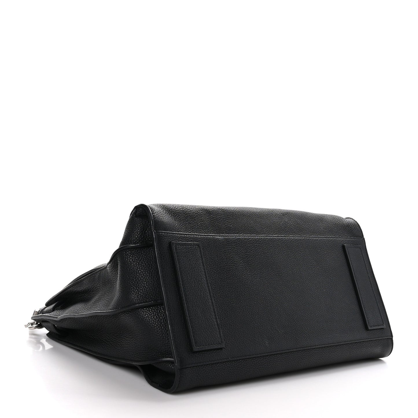 Grained Calfskin Medium Souple Sac De Jour Black