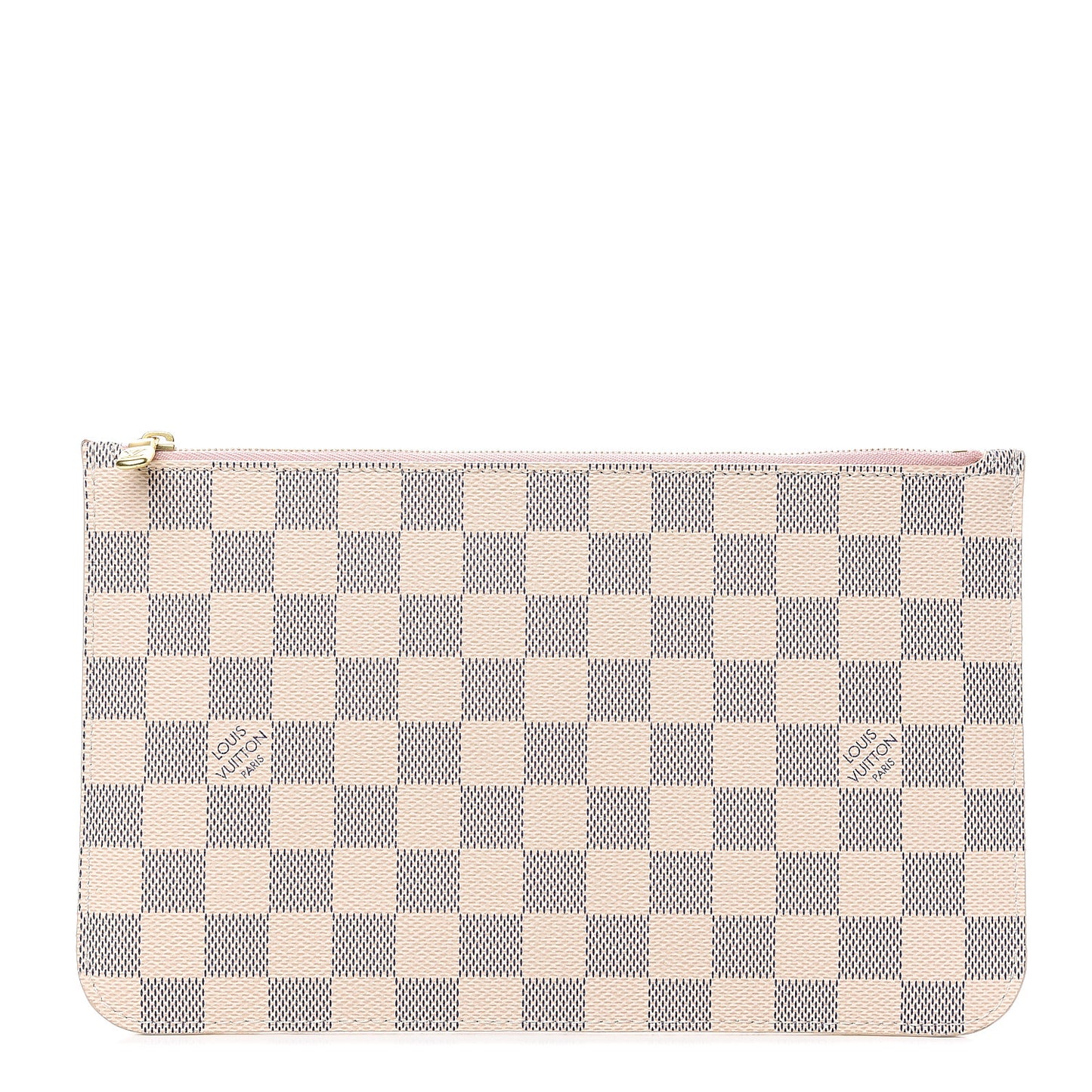 Damier Azur Neverfull MM GM Pochette Rose Ballerine