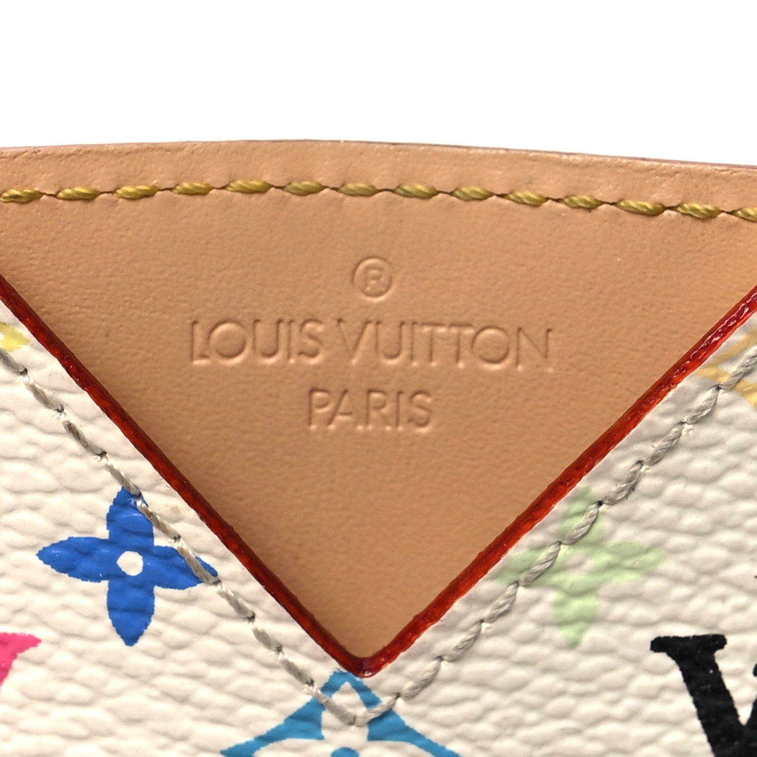 Louis Vuitton Monogram Multicolor Mirror and Case Pouch White 7 of 8