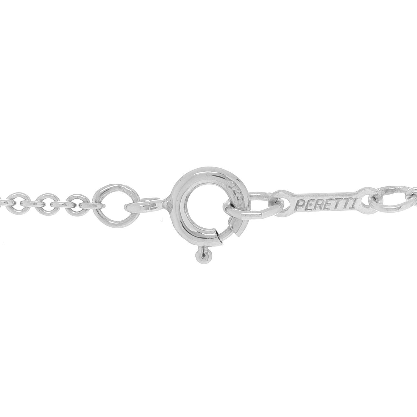 Sterling Silver 12mm Elsa Peretti Eternal Circle Pendant Necklace