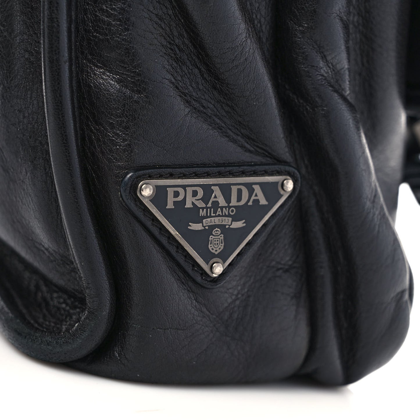Soft Calf Saffiano Travel Messenger Bag Black
