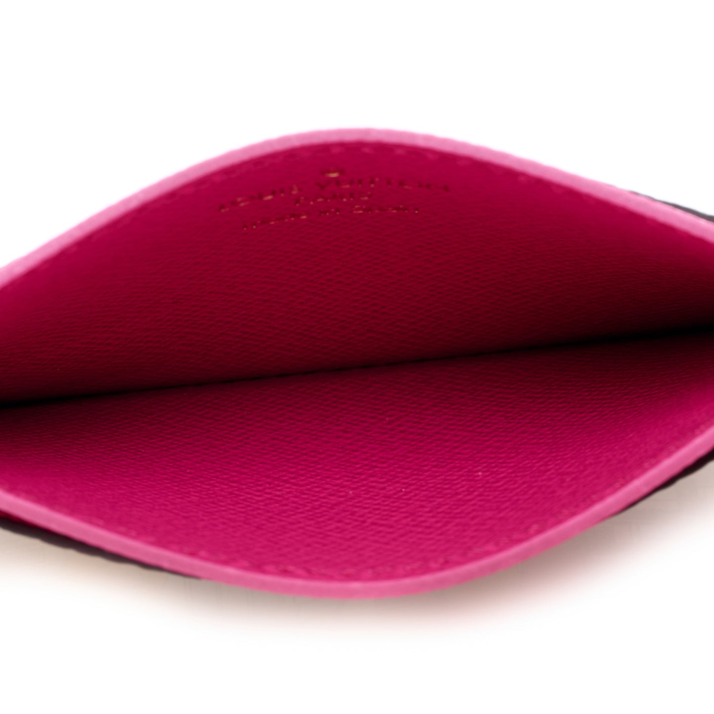 Monogram 2022 Christmas Animation Seoul Cardholder Fuchsia