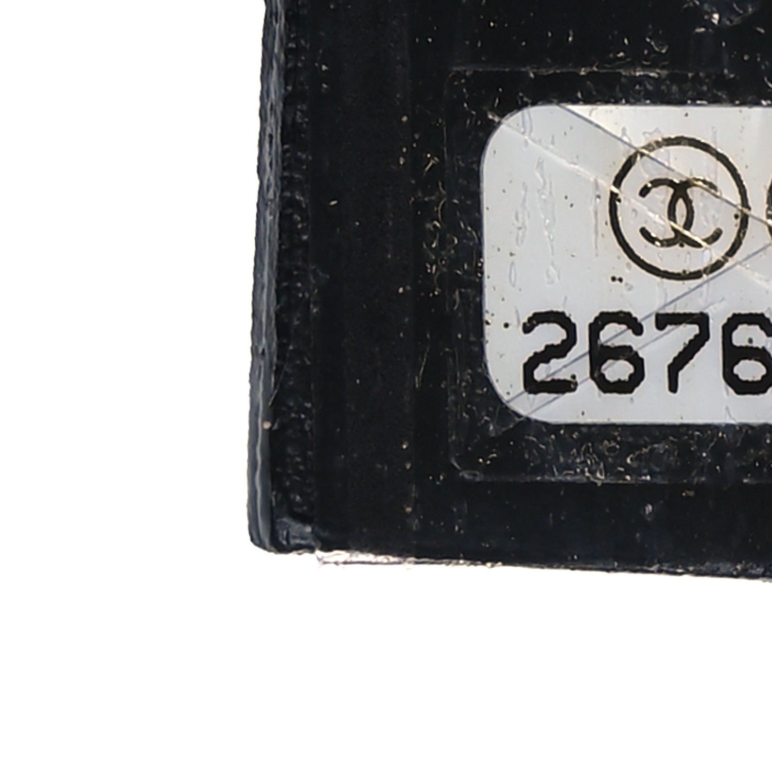 Chanel Aged Calfskin Chevron Quilted Medium Gabrielle Cosmetic Case Pink Navy Black 8 of 10