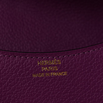 Hermes Evercolor Constance Slim Wallet Anemone 7 of 10