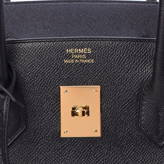 Hermes Epsom Birkin 35 Black 19 of 33