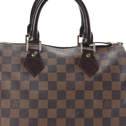 Louis Vuitton Damier Ebene Speedy 25 8 of 10