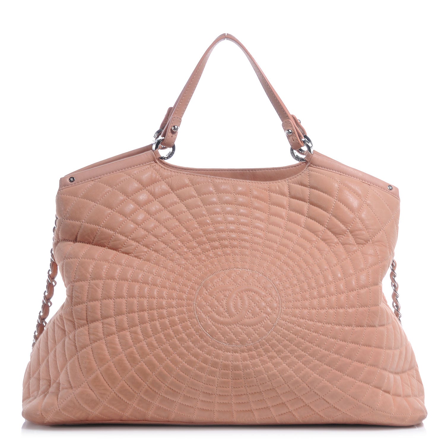Chanel Iridescent Calfskin Large Sea Hit Tote Pink 1 of 10