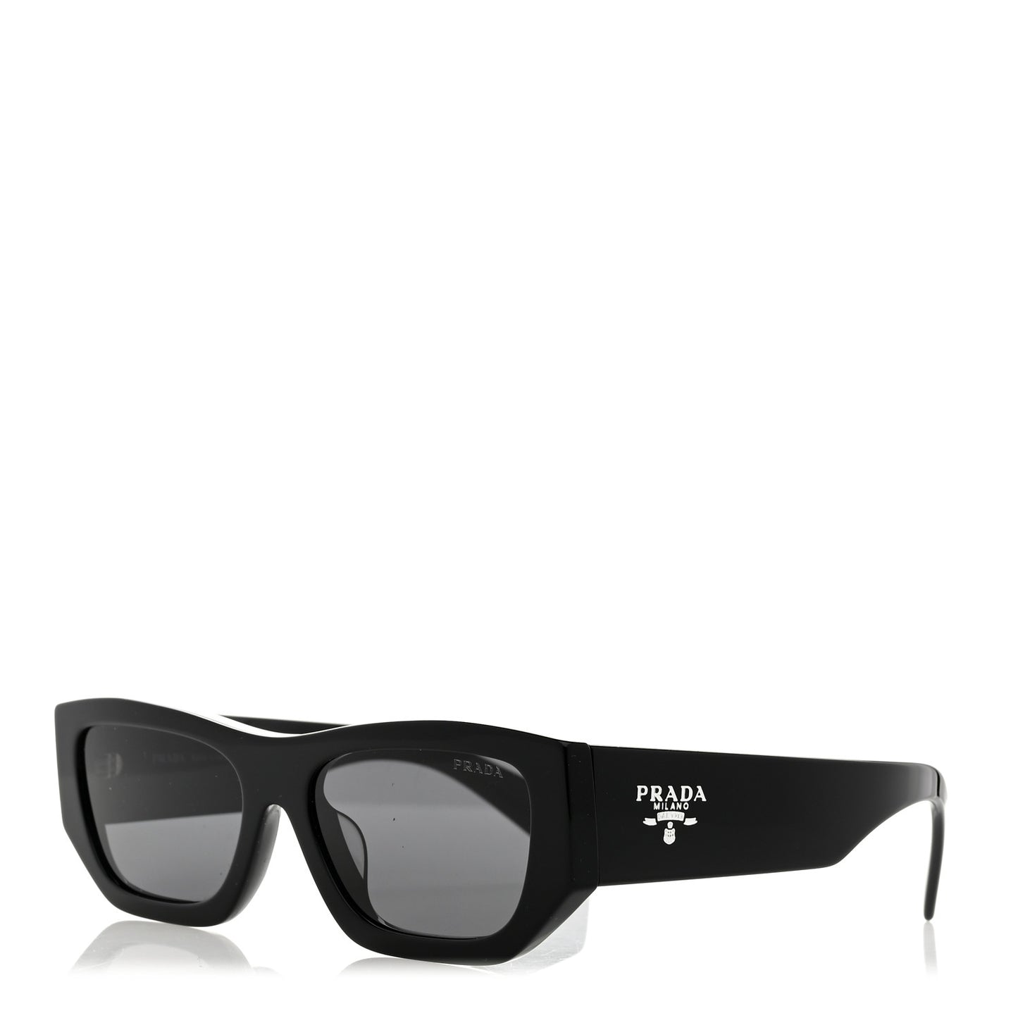 Acetate Pillow Sunglasses SPR A01 Black