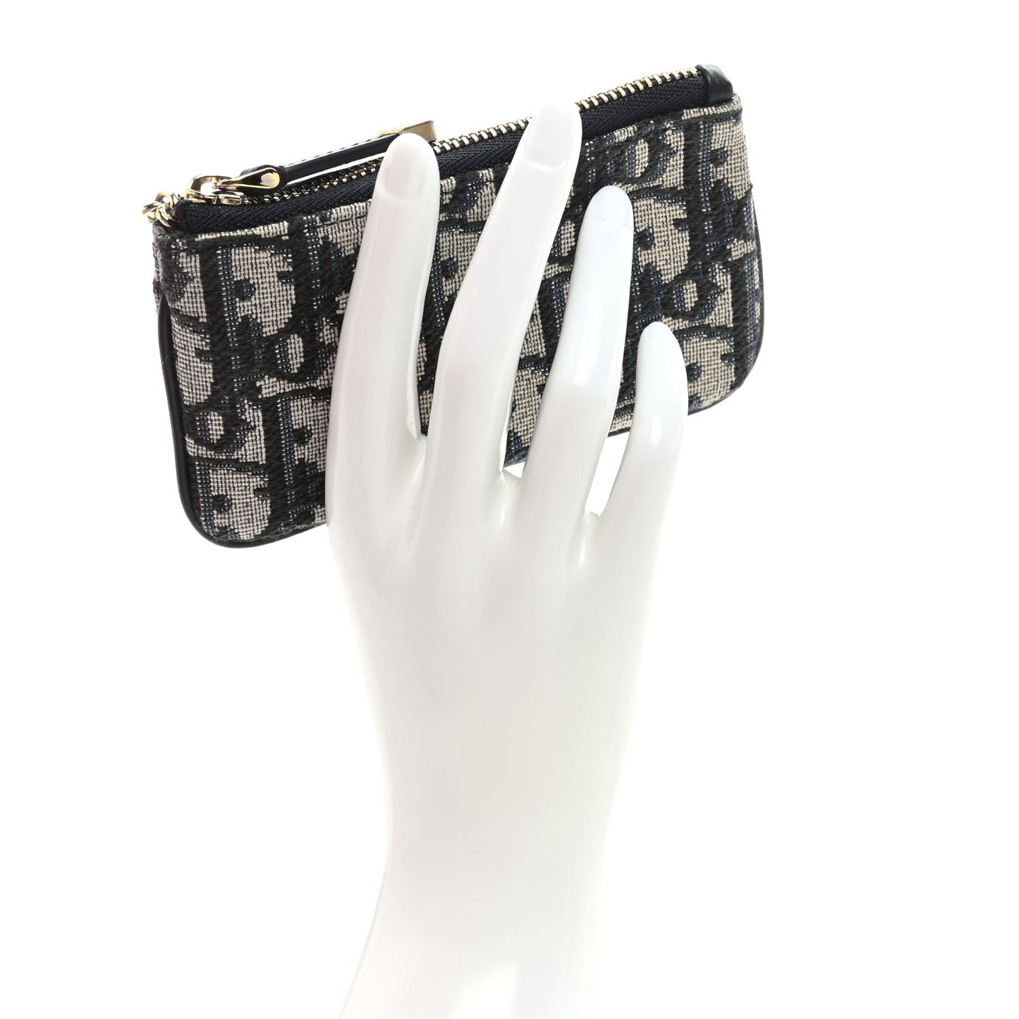 Oblique Key Case Blue