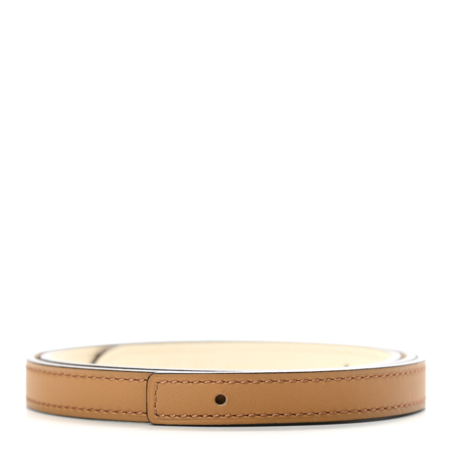 Swift Epsom 13mm Belt Strap 75 Nata Biscuit