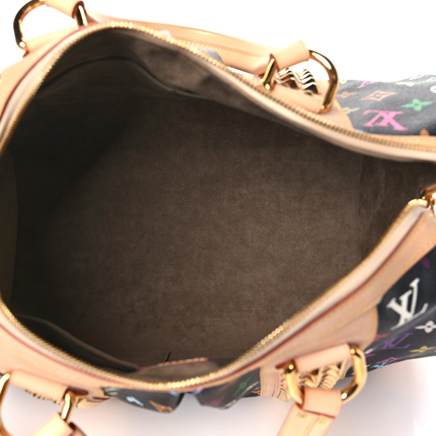 Louis Vuitton Monogram Multicolor Courtney GM Black 5 of 9
