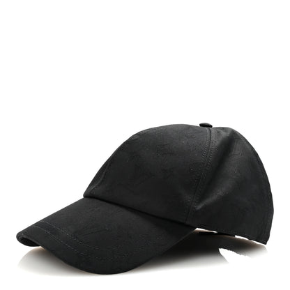 Louis Vuitton Cotton Monogram Jacquard LV Mine Cap L Black 1 of 8