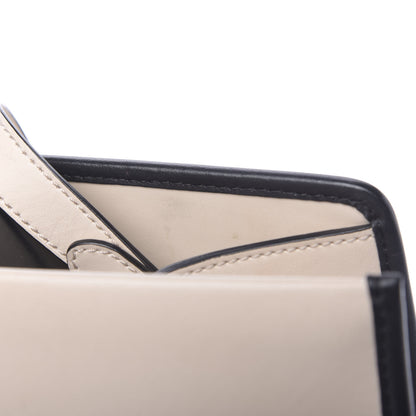 Fendi Vitello Century Opaco F is Fendi Bi-Color Regular Runaway Satchel Camelia Black 11 of 16