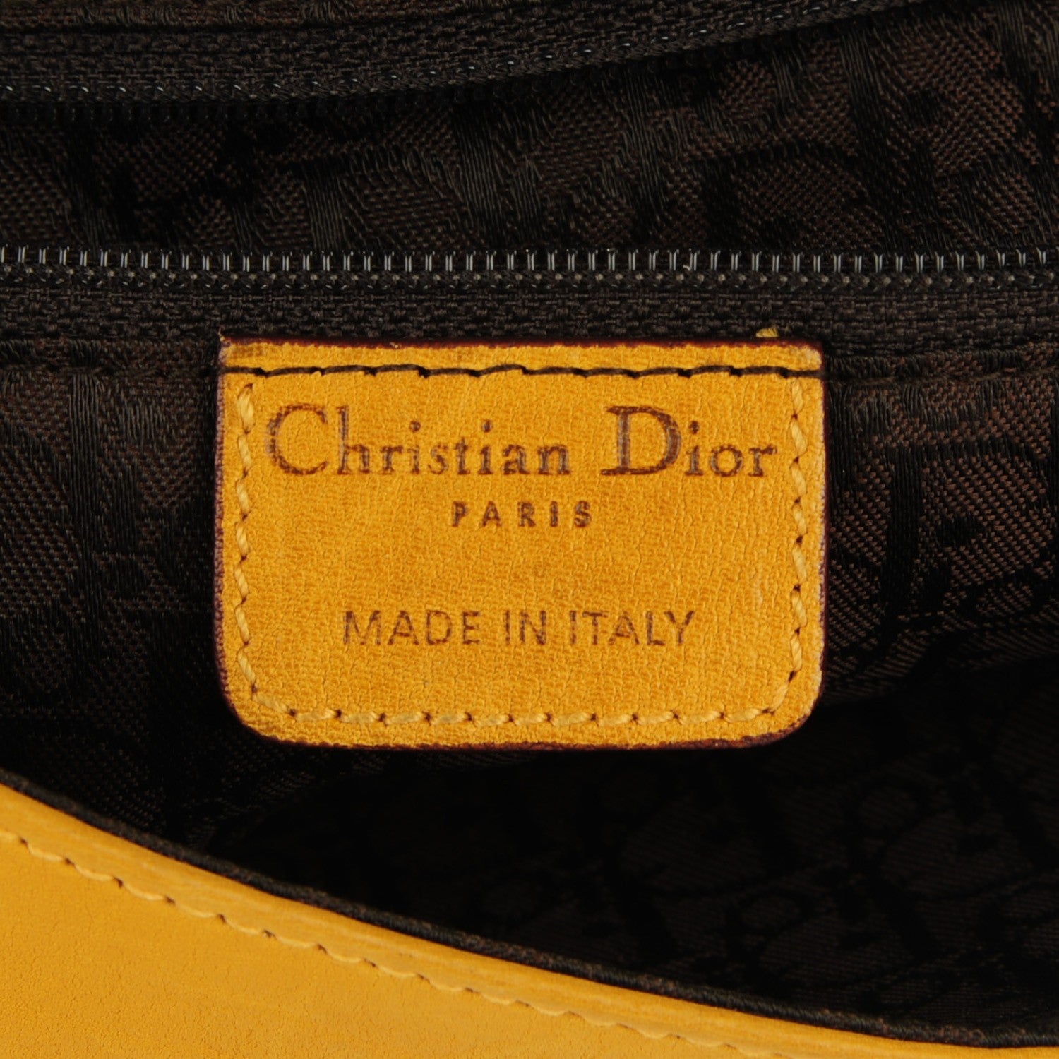 Christian Dior Leather Medium Gaucho Double Saddle Bag 6 of 7