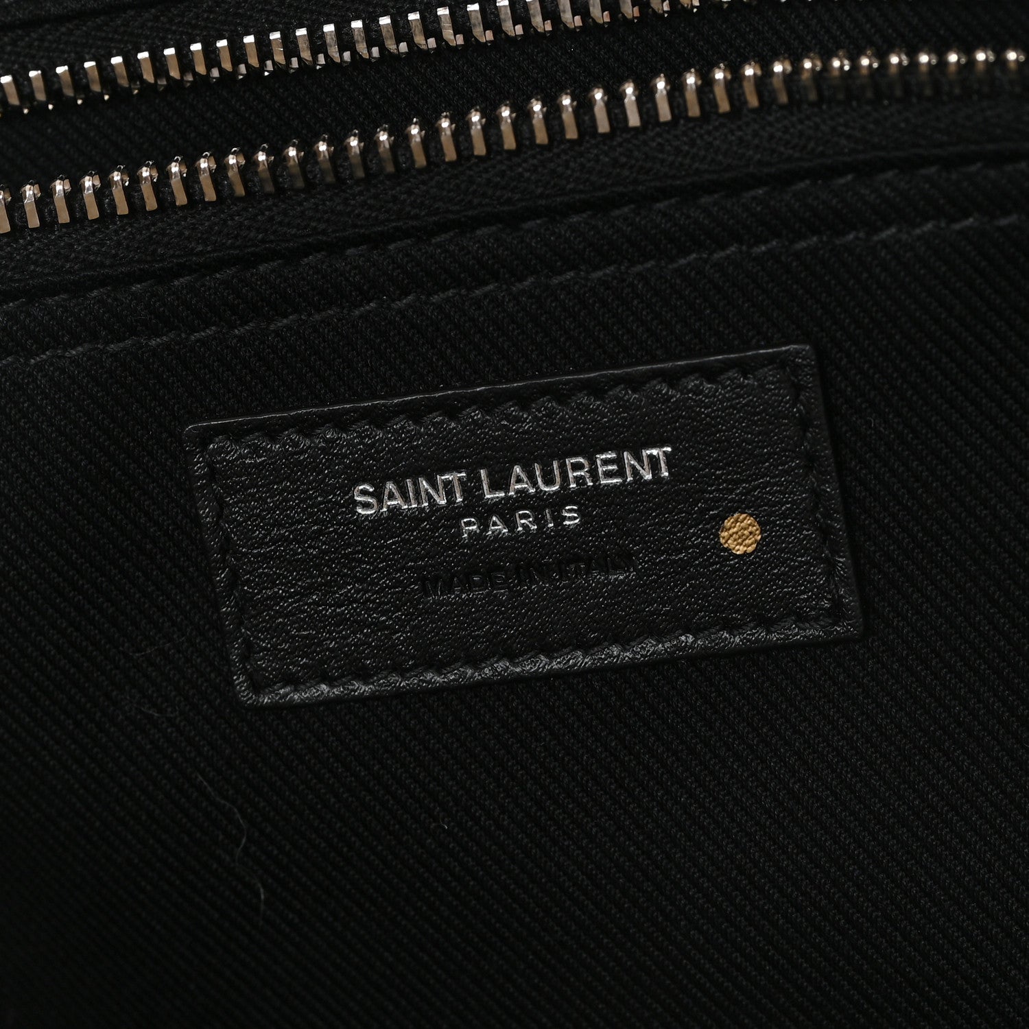 Saint Laurent Vitello Large Rive Gauche Tote Sea Salt 5 of 9