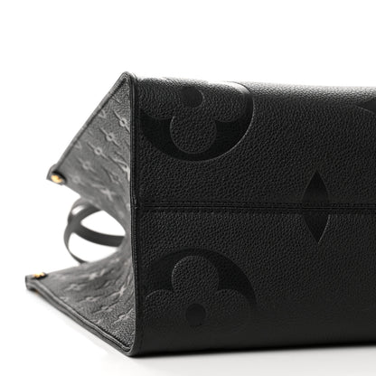 Louis Vuitton Empreinte Monogram Giant Onthego MM Black 8 of 9