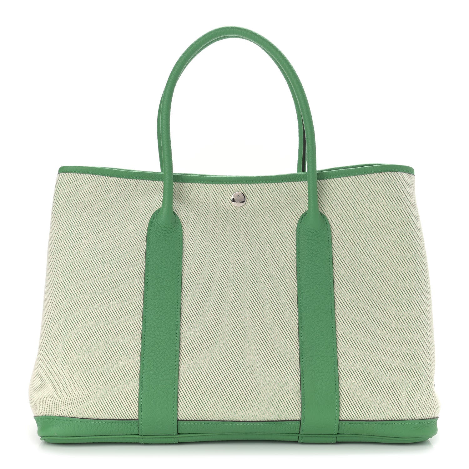 Hermes Toile Negonda Garden Party Tote 36 MM Bamboo 1 of 11