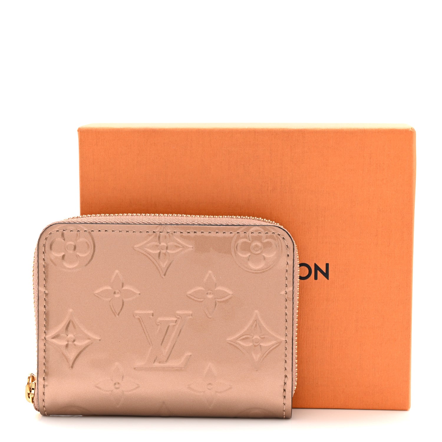 Louis Vuitton Vernis Zippy Coin Purse Rose Velours 7 of 7