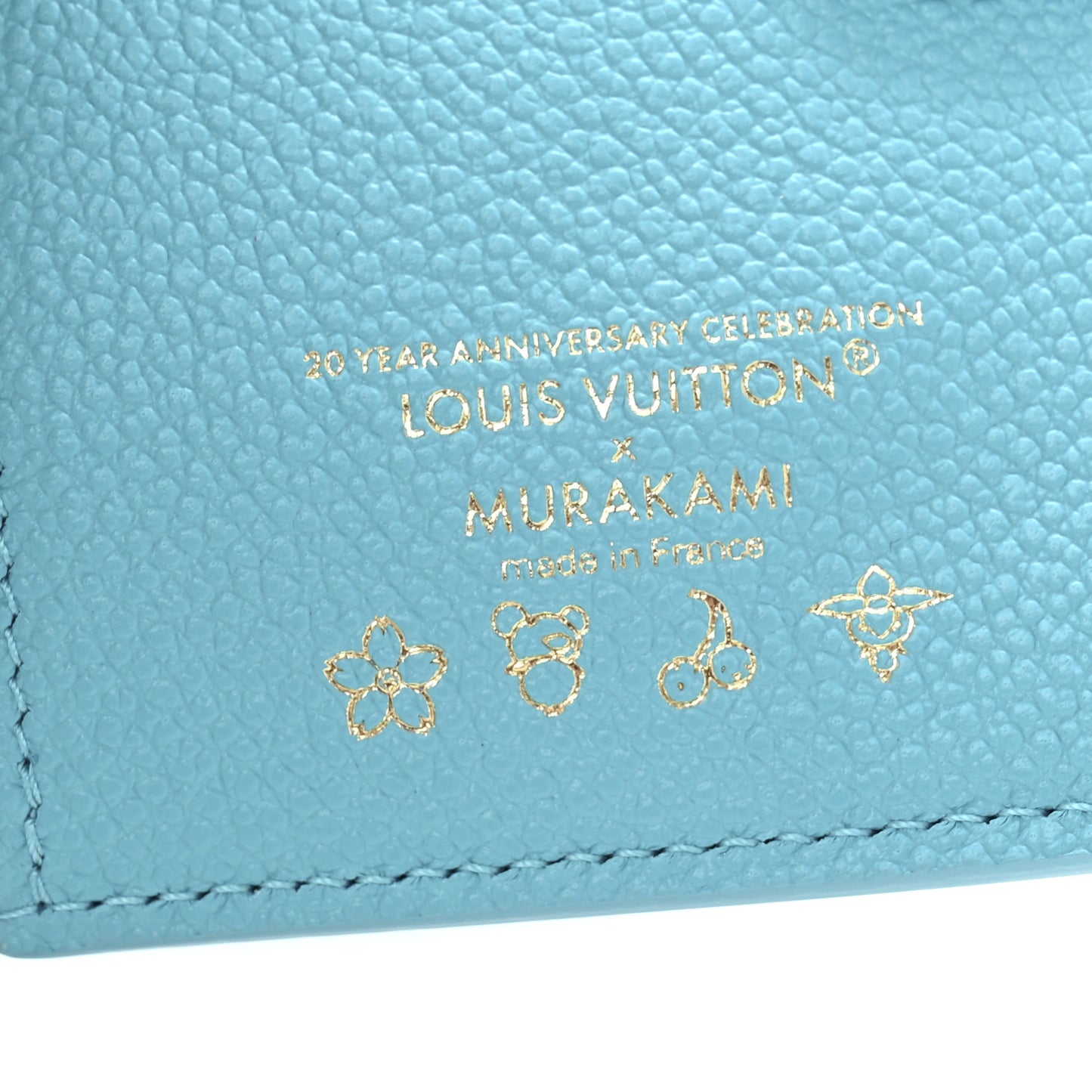 X TM Empreinte Monogram Lisa Wallet Kabira Blue