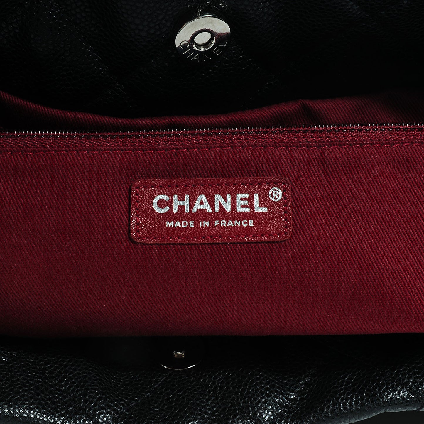Caviar CC Timeless Tote Black