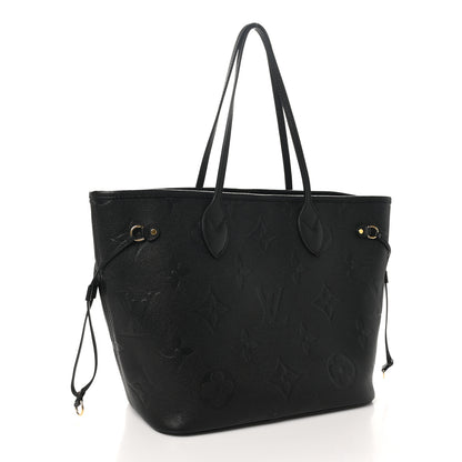 Louis Vuitton Empreinte Monogram Giant Neverfull MM Black 4 of 10