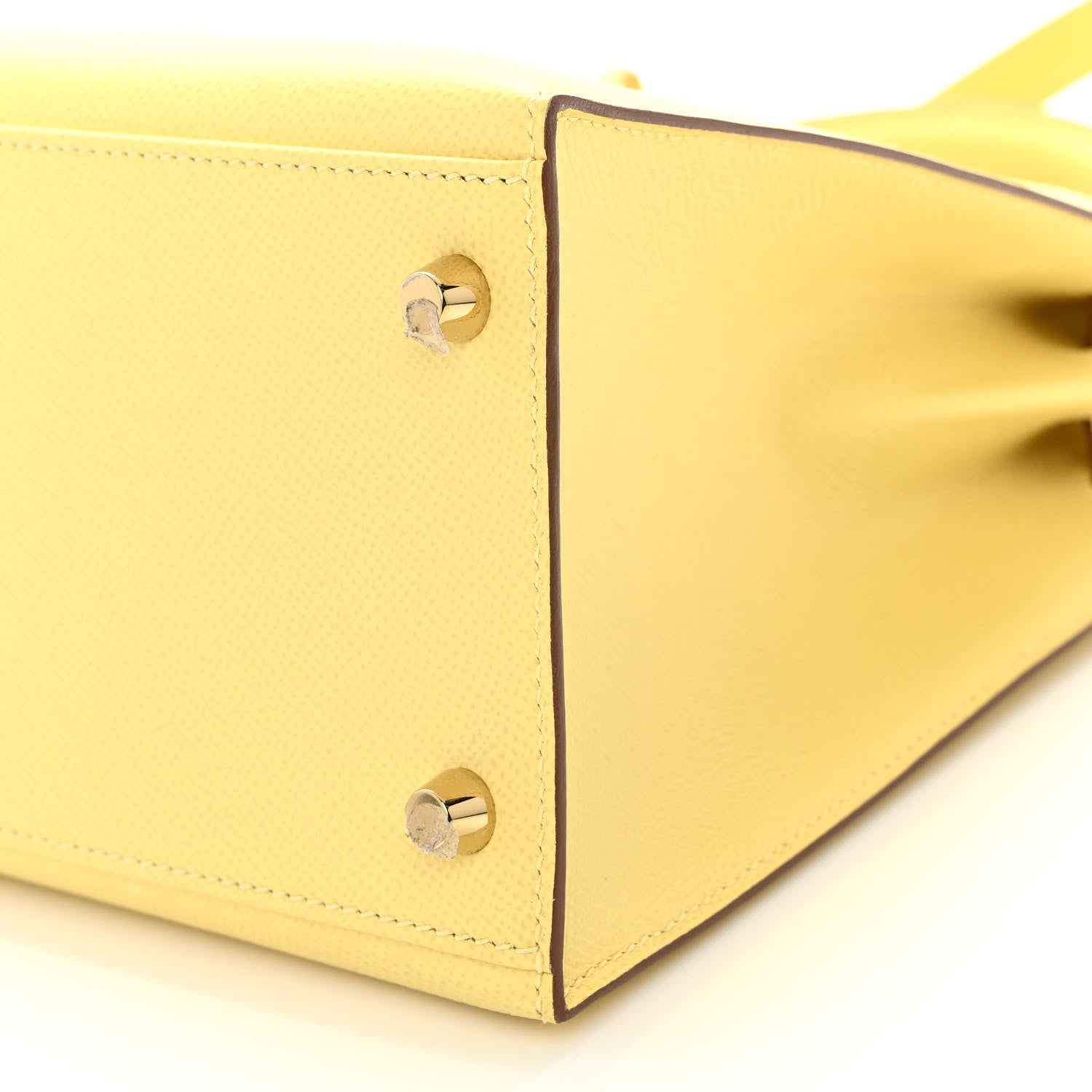 Hermes Epsom Kelly Sellier 28 Jaune Poussin 10 of 10