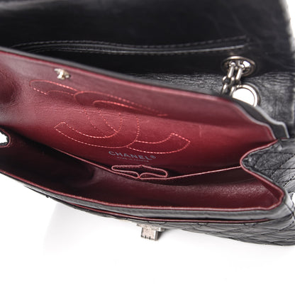 Chanel Aged Calfskin Quilted 2.55 Reissue 225 Flap Black 5 of 7