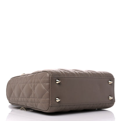 Christian Dior Calfskin Cannage Small My ABCDior Lady Dior Beige 4 of 8