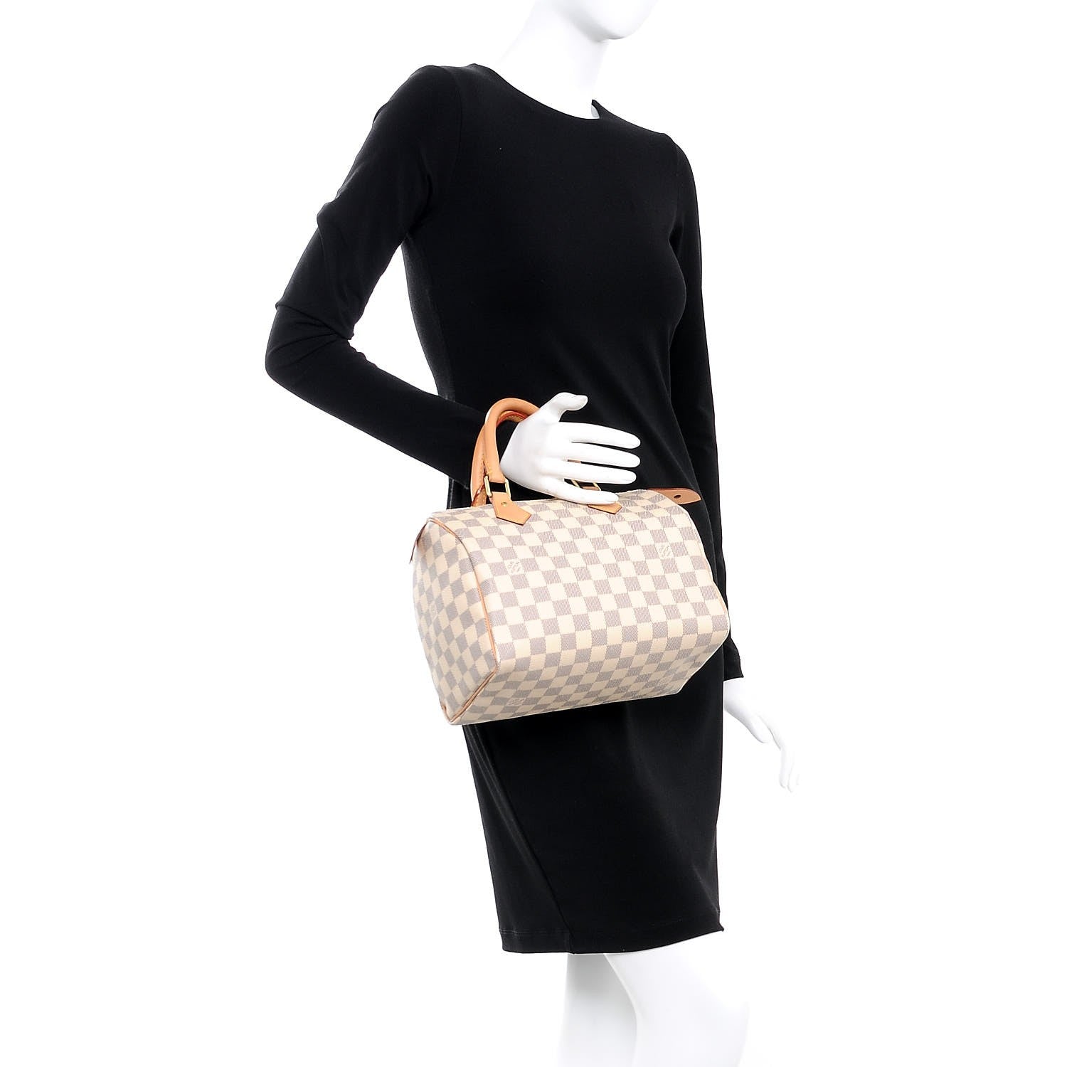 Louis Vuitton Damier Azur Speedy 25 2 of 9