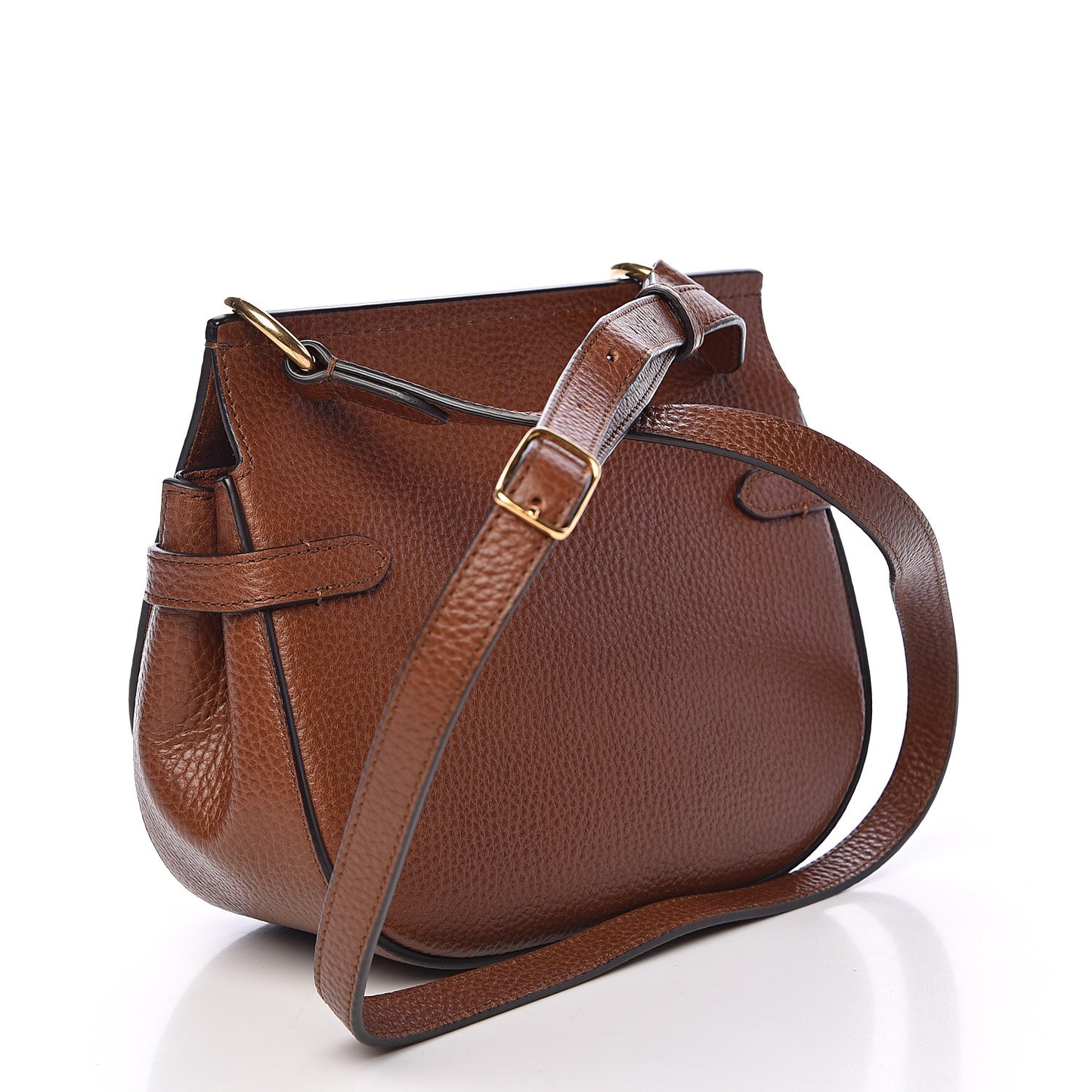 Small Classic Grain Small Amberley Satchel Oak