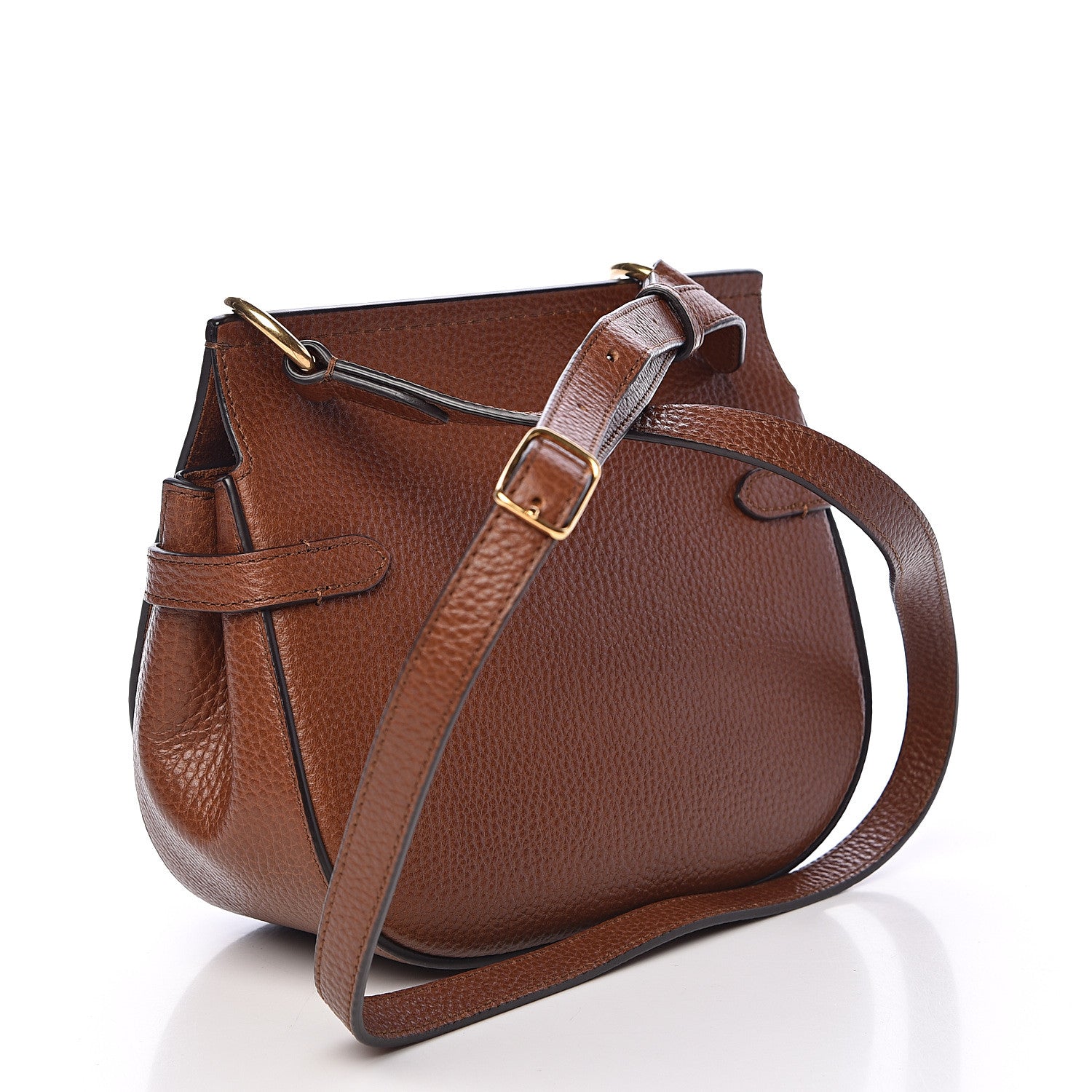 Mulberry Small Classic Grain Small Amberley Satchel Oak 3 of 11