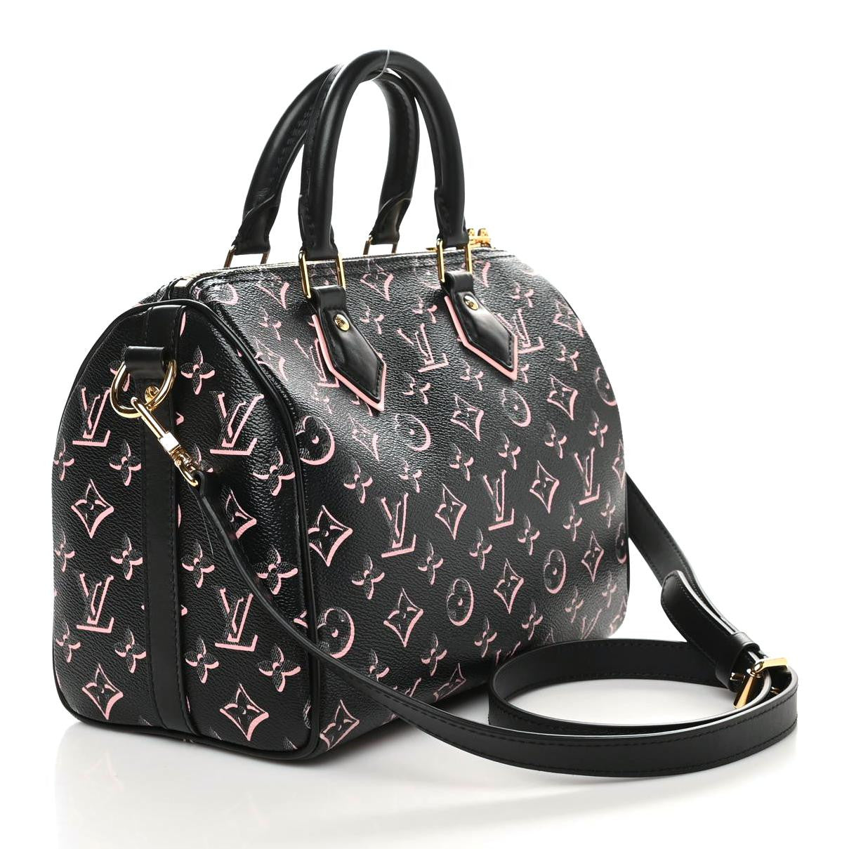 Monogram Fall for You Speedy Bandouliere 25 Black