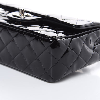 Chanel Patent Calfskin Quilted Mini Rectangular Flap Black 6 of 11
