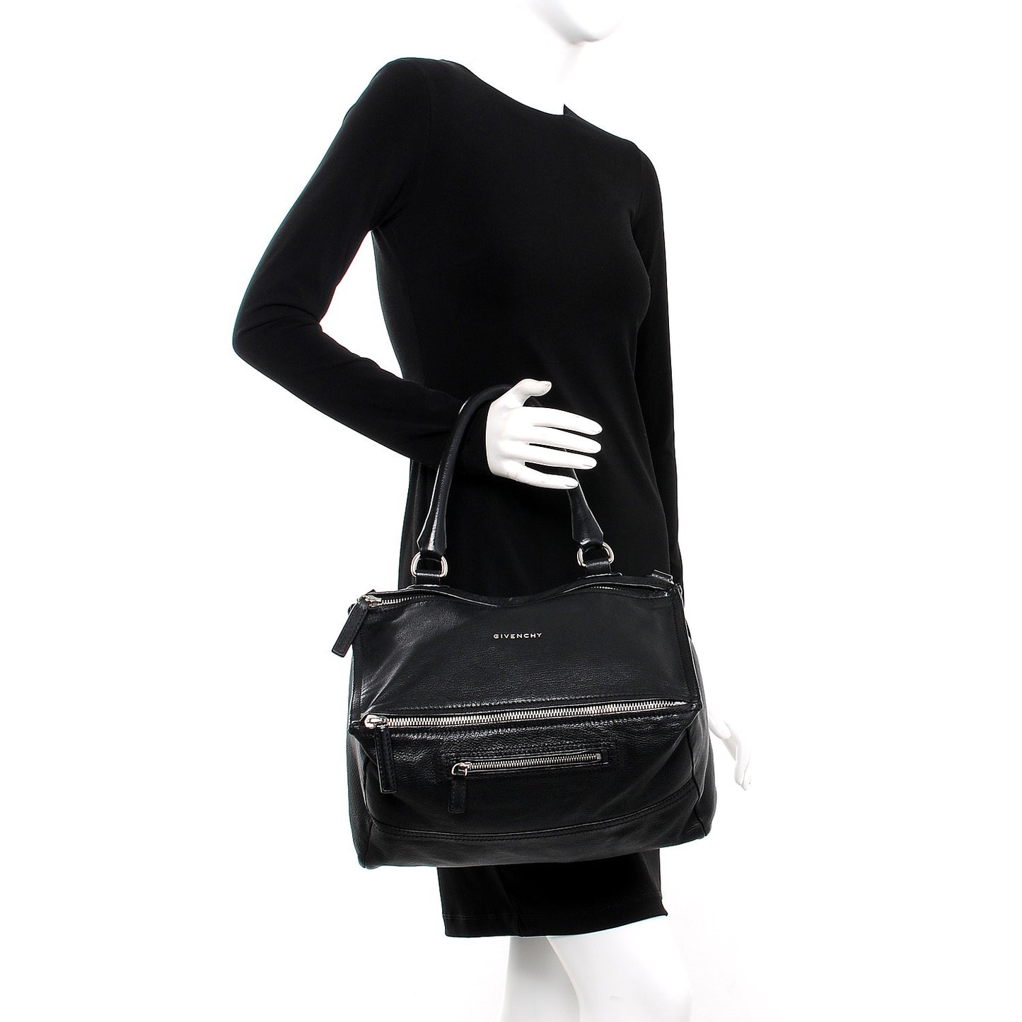 Sugar Goatskin Medium Pandora Black