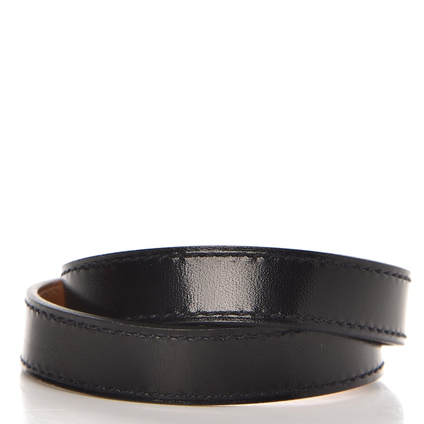 Box Kelly Double Tour Bracelet M Black