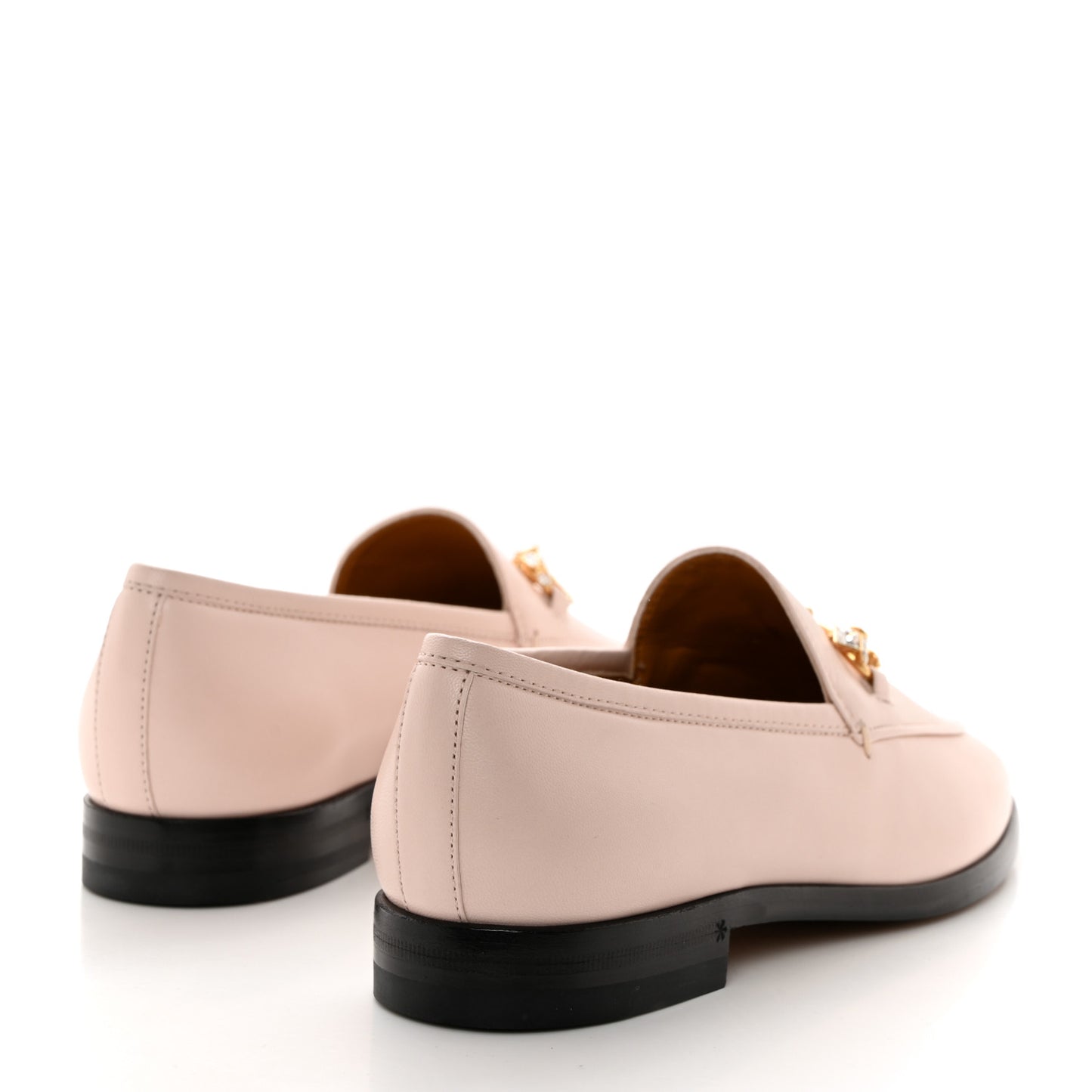 Malaga Kid 70 Cyrstal Horsebit Jordaan Loafers 37 Pink Hibiscus