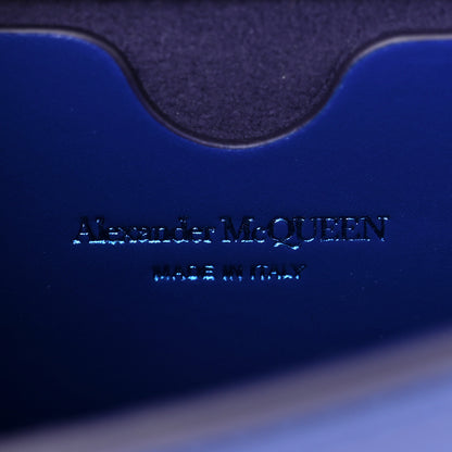 Alexander McQueen Calfskin Mini Jeweled Knuckle Satchel Royal Blue 6 of 10