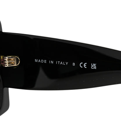 Chanel Acetate Pearl Rectangle Sunglasses 5480-H-A Black 6 of 8