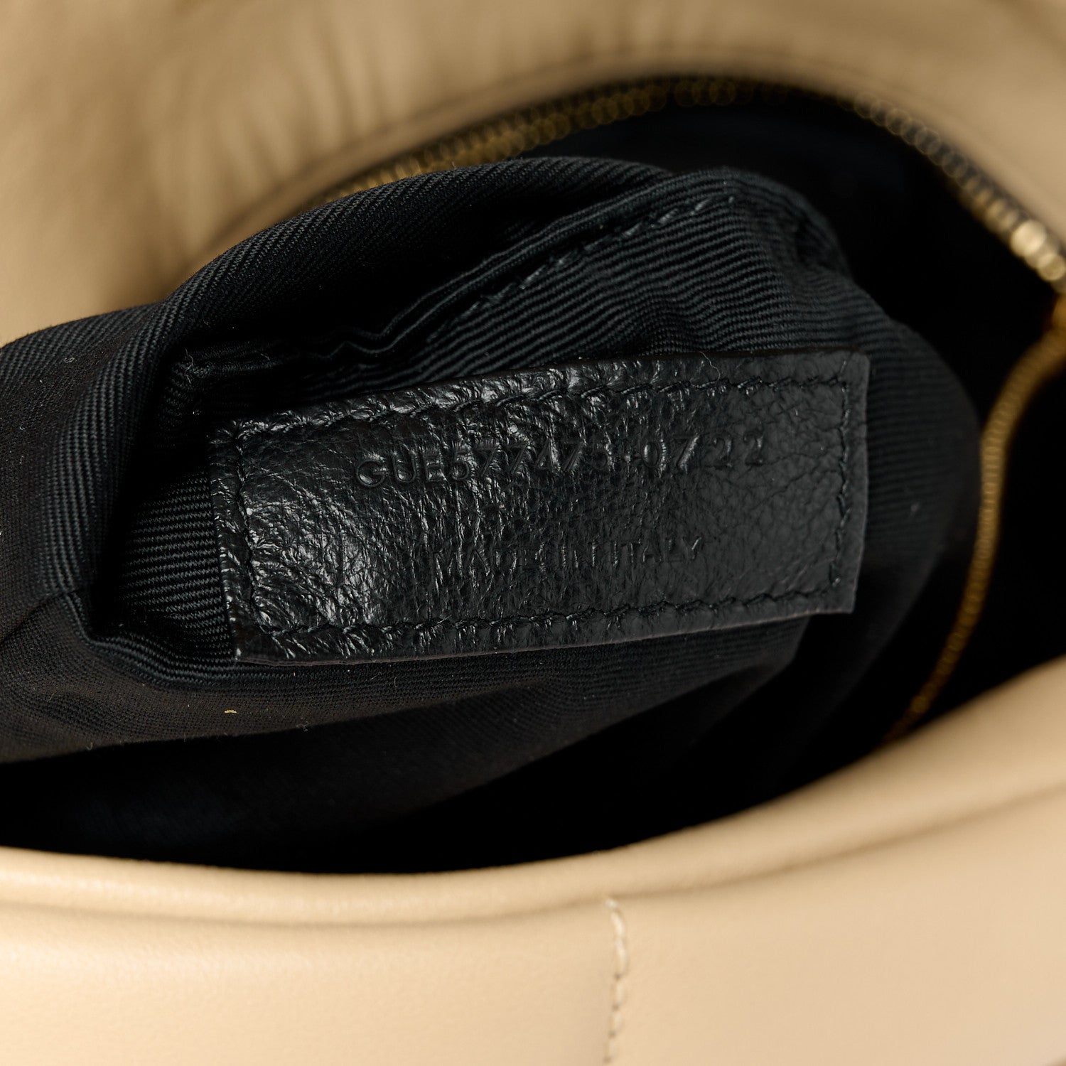 Saint Laurent Lambskin Quilted Medium Loulou Puffer Monogram Chain Satchel Dark Beige 6 of 10