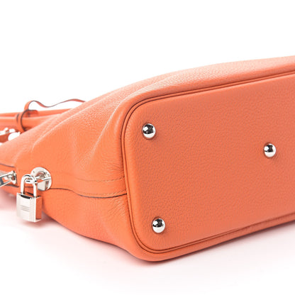 Hermes Taurillon Clemence Bolide 31 Orange 8 of 9