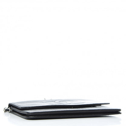 Chanel Caviar Timeless CC Wallet On Chain WOC Black 4 of 13