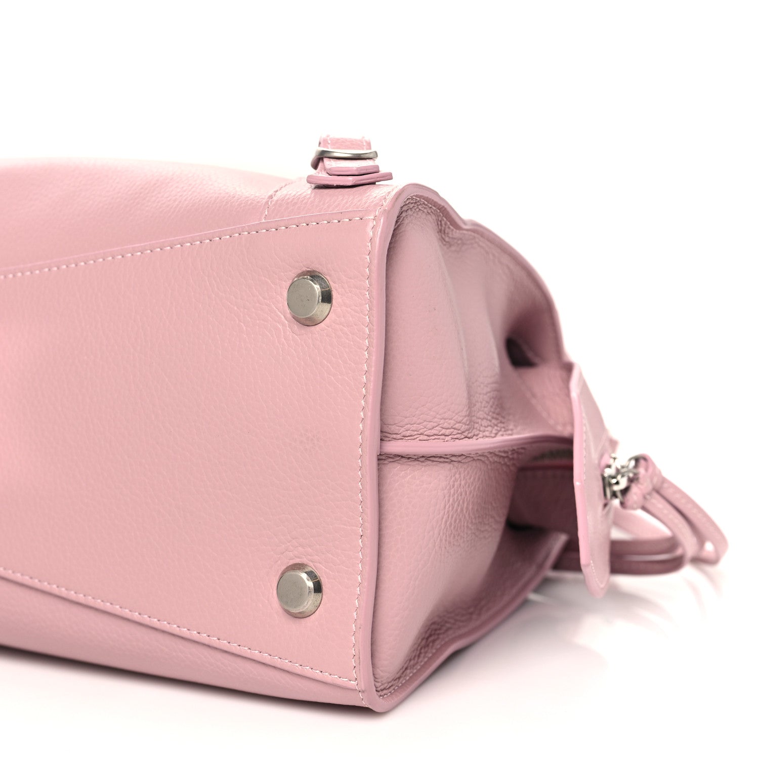 Balenciaga Grained Calfskin Neo Classic Silver Hardware S City Powder Pink 10 of 10