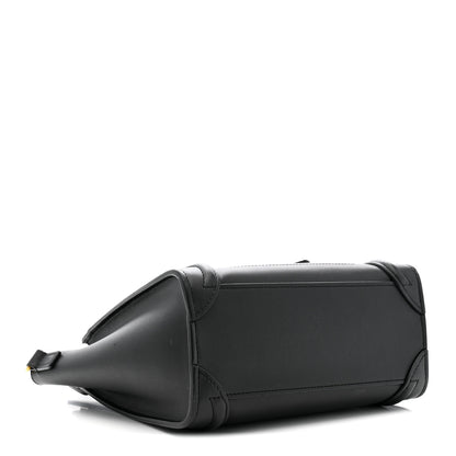 Celine Smooth Calfskin Nano Luggage Black 4 of 11