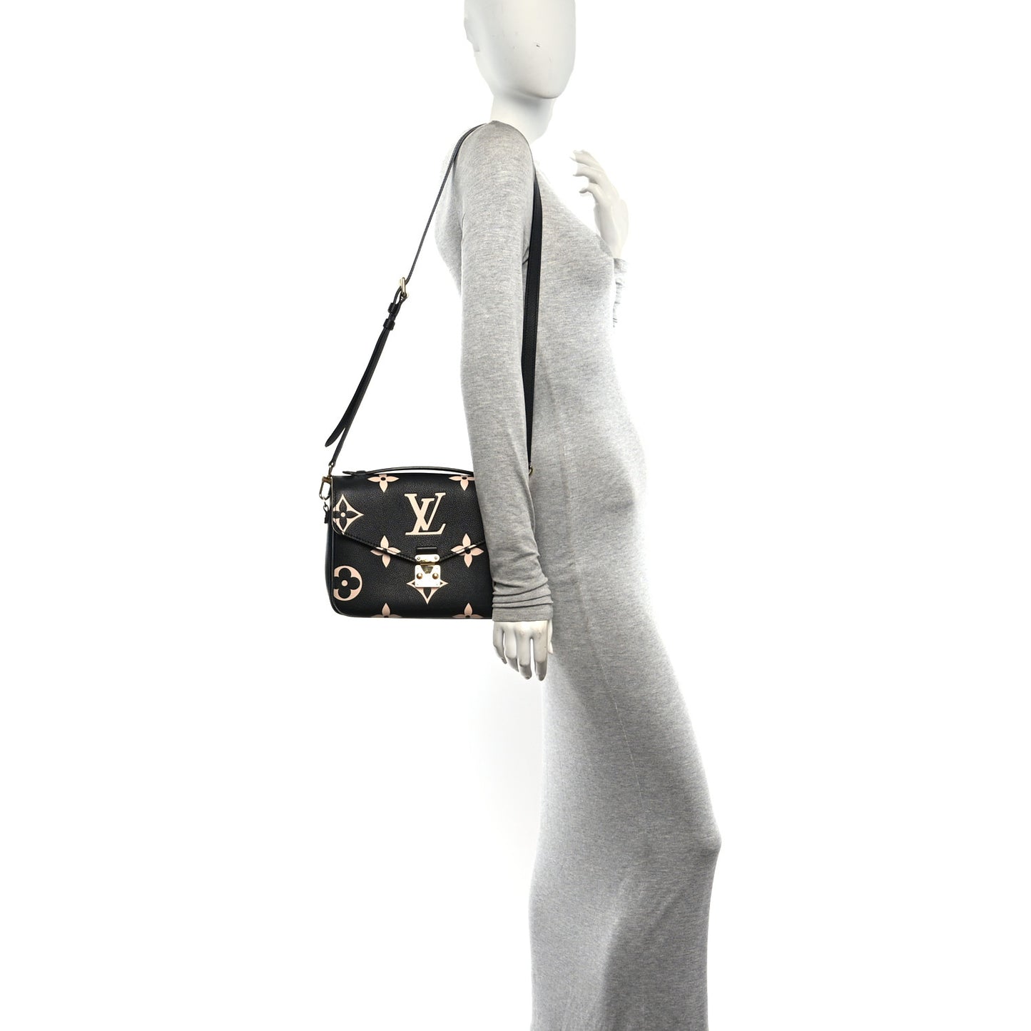 Empreinte Monogram Giant Pochette Metis Black Beige