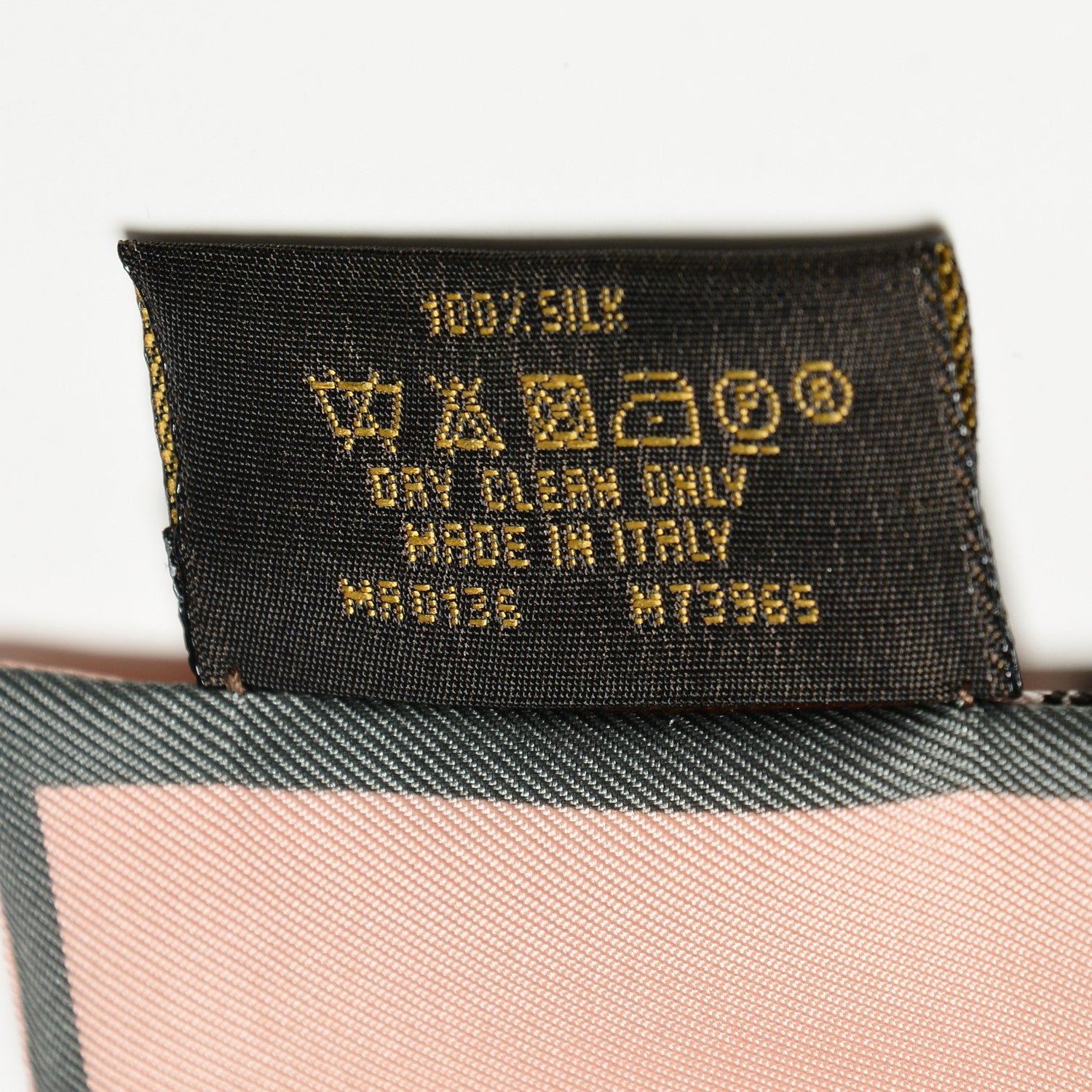 Louis Vuitton Silk Monogram Trunks Bandeau Rose Poudre 3 of 4